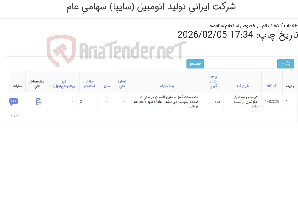 لایسنس ‎نرم افزار جلوگیری از نشت داده‏