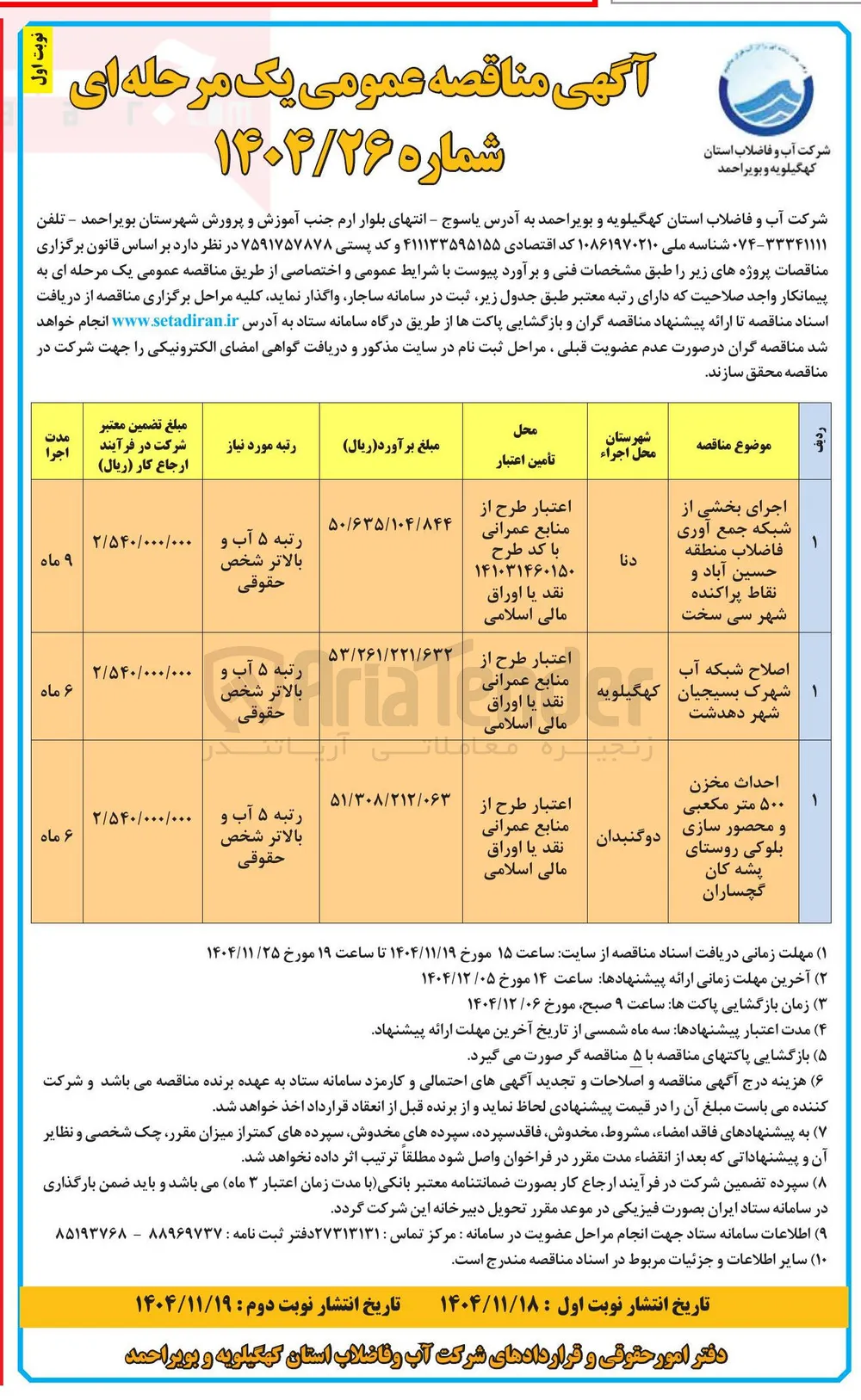 اجرای بخشی از شبکه جمع آوری فاضلاب