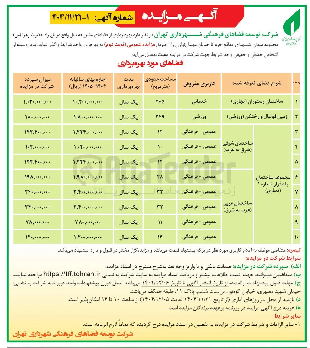 مجموعه ساختمان پله فرار شماره ۱ ( تجاری ) 

