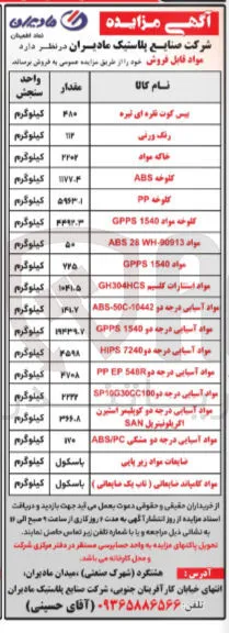 کلوخه PP 
