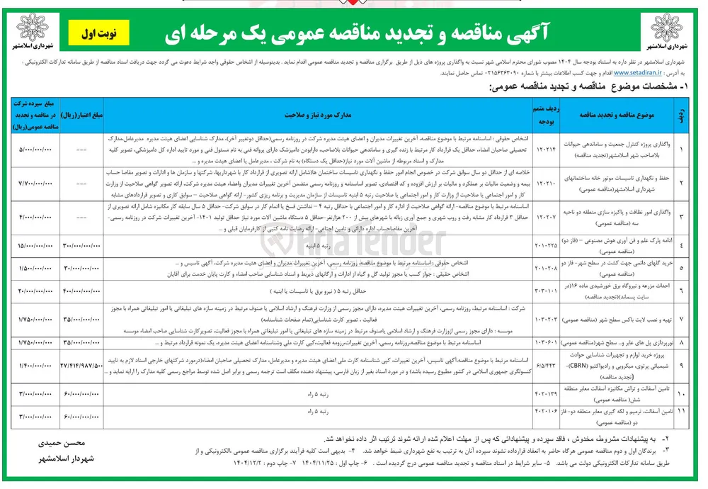 واگذاری امور نظافت و پاکیزه سازی 
