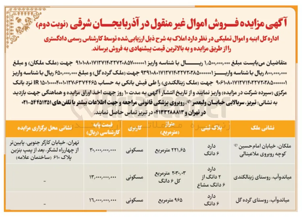 فروش املاک