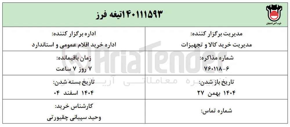 خرید تیغه فرز 