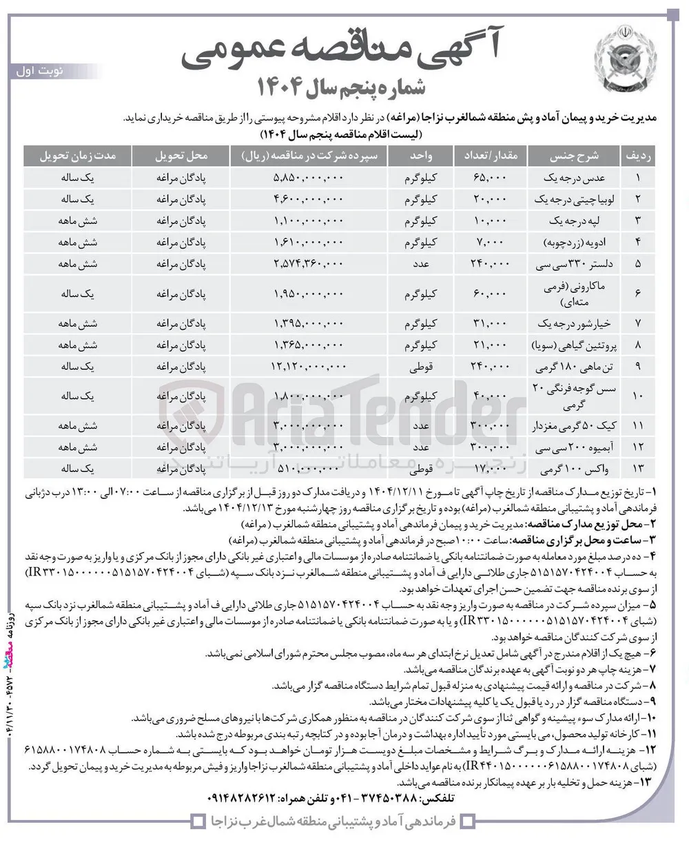 خرید ادویه (زردچوبه)