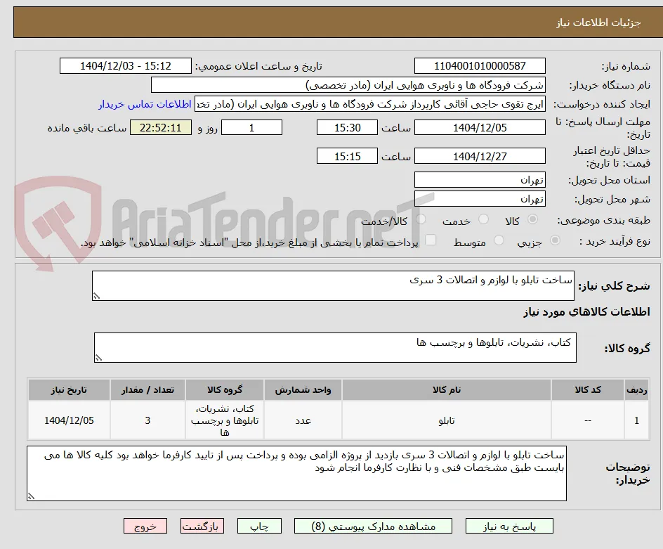 ساخت تابلو با لوازم و اتصالات 3 سری
