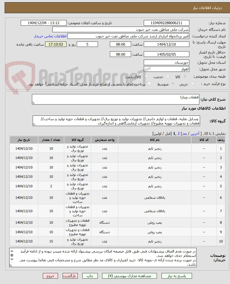 قطعات ویتارا