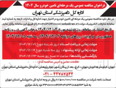 تامین خودرو 