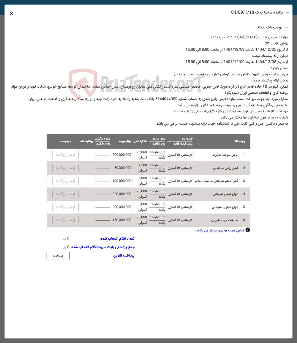 5 انواع نایلون ضایعاتی 
