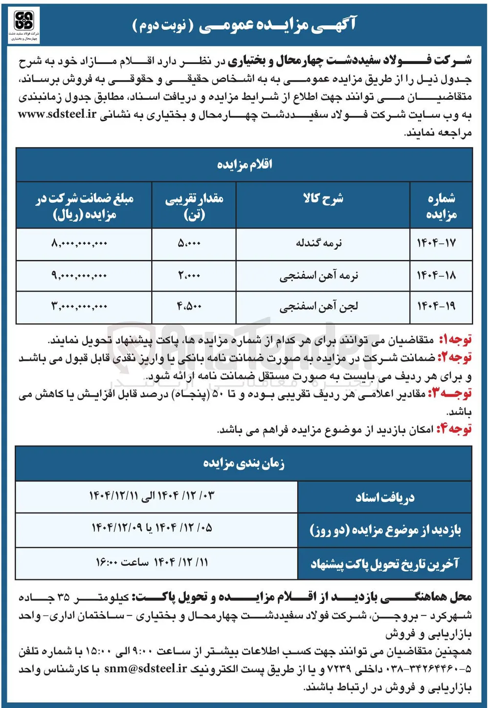 لجن آهن اسفنجی 
