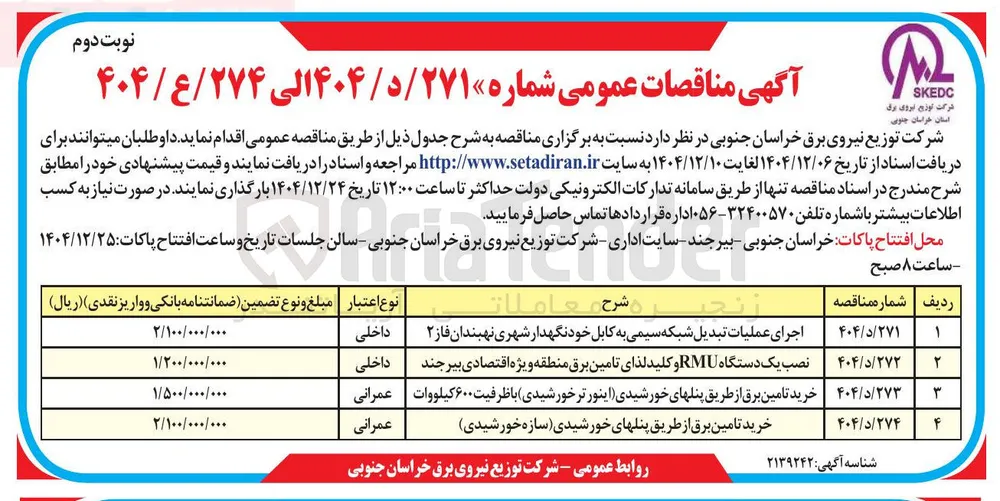 خرید تامین برق از طریق پنل های خورشیدی اینورتر خورشیدی باظرفیت ۶۰۰ کیلووات