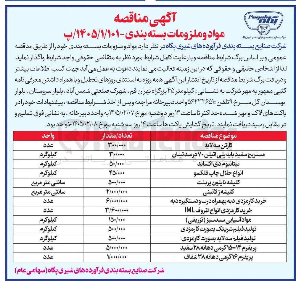 پریفرم ۱۴ - ۱۵ گرمی دهانه ۲۸ سفید 