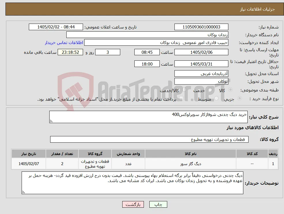 نیاز کالا-خرید دیگ چدنی شوفاژکار سوپرلوکس400
