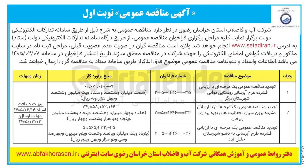  برون سپاری فعالیت های بهره برداری 