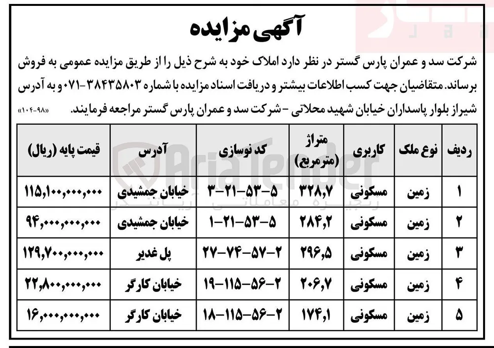 فروش املاک