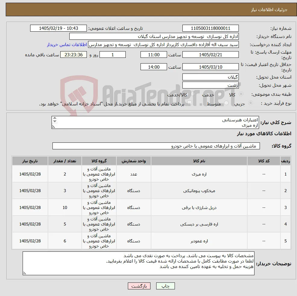 نیاز کالا-اعتبارات هنرستانی اره میزی میخ کوب دریل شارژی اره فارسی بر اره عمودبر