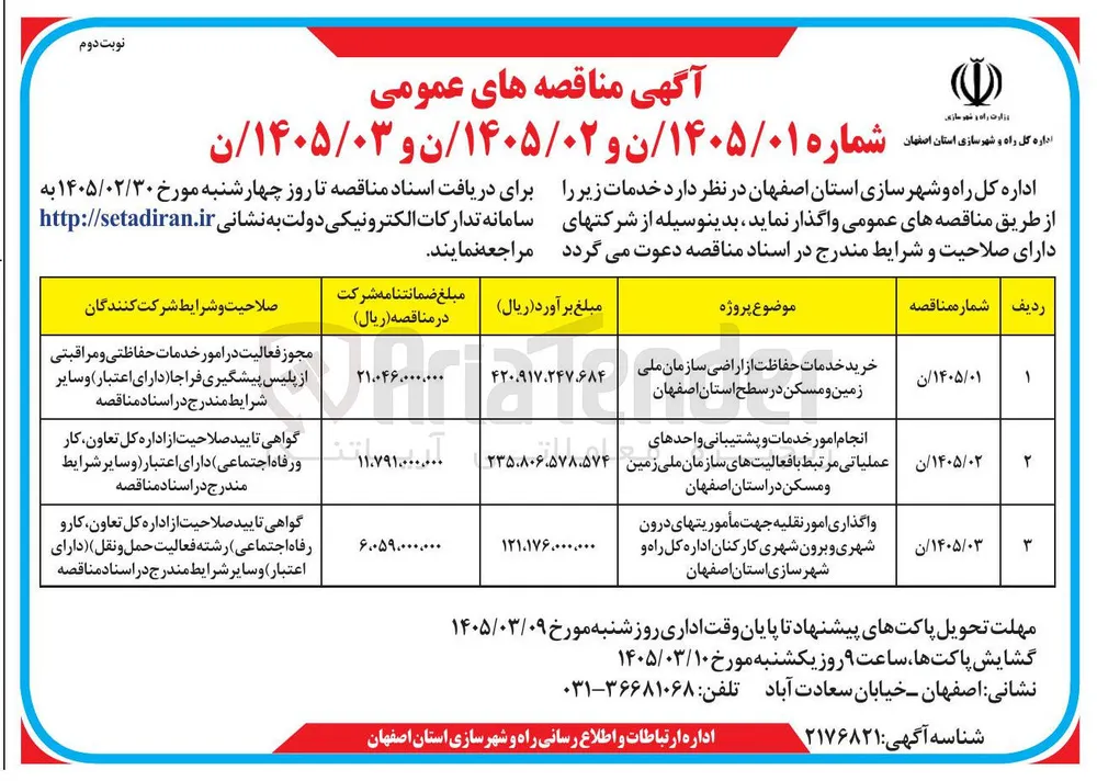 انجام امور خدمات و پشتیبانی واحدهای عملیاتی 