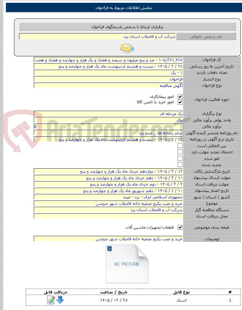 خرید و نصب پکیج تصفیه خانه فاضلاب شهر ندوشن
