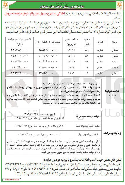 فروش املاکی