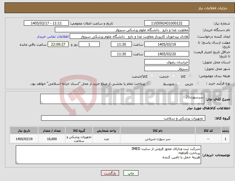 نیاز کالا-سرسوزن21