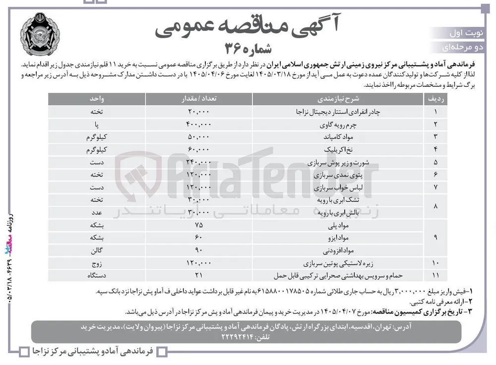 خرید پتوی نمدی سربازی
