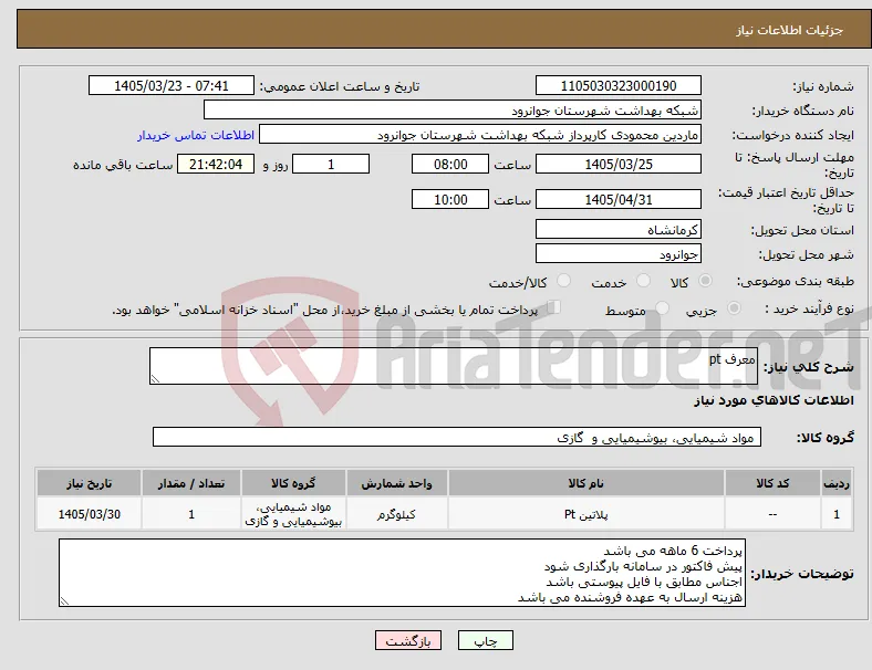 نیاز کالا-معرف pt