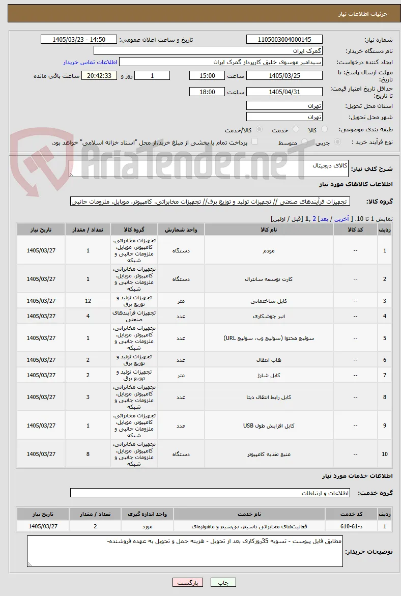 کالای دیجیتال