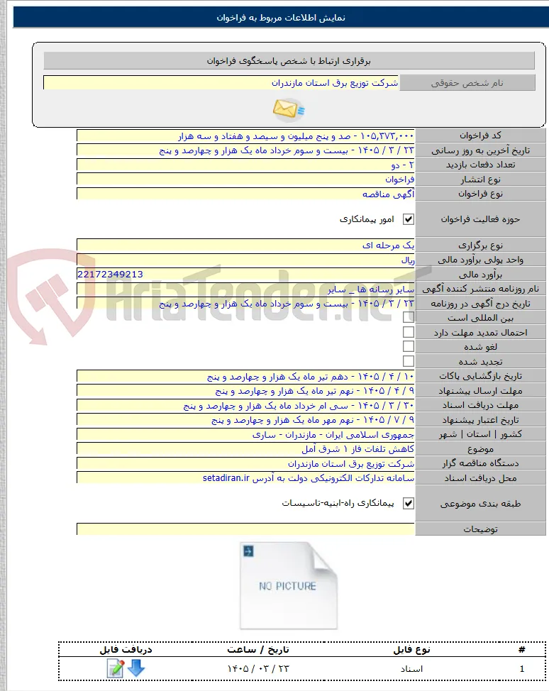 کاهش تلفات فاز ۱ شرق آمل