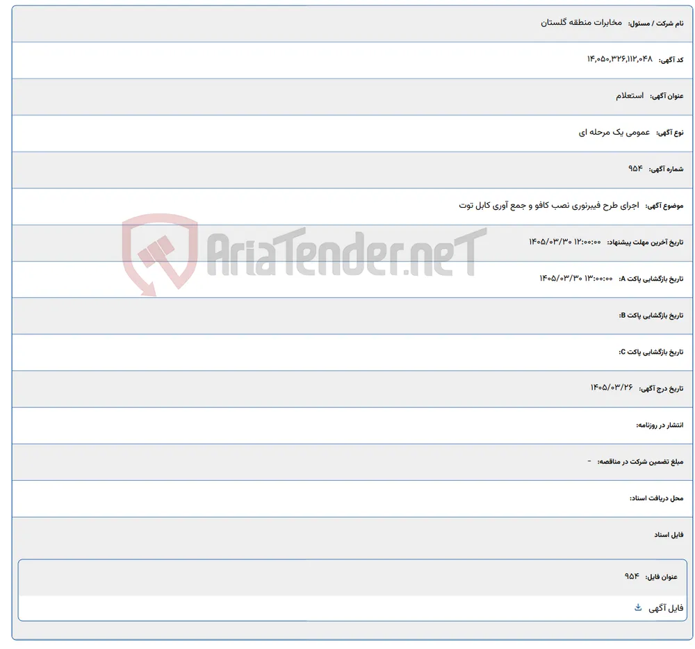 اجرای طرح فیبرنوری نصب کافو و جمع آوری کابل توت