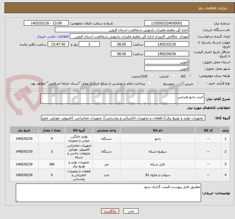 خرید رادیو وایرلس