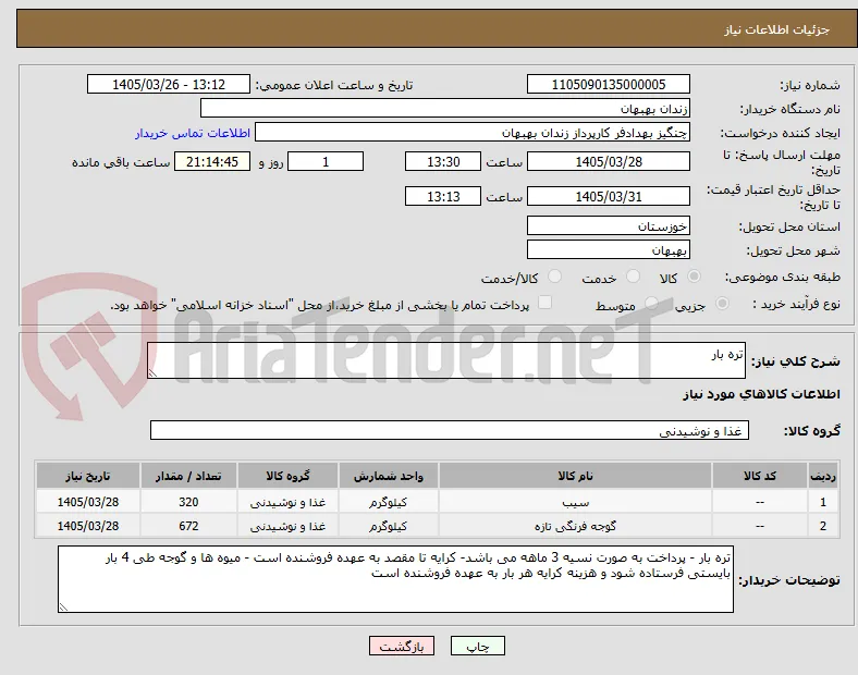 تره بار