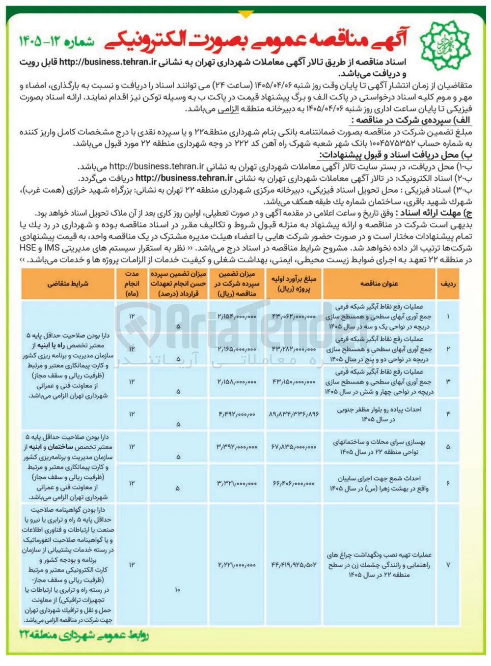 احداث پیاده رو 