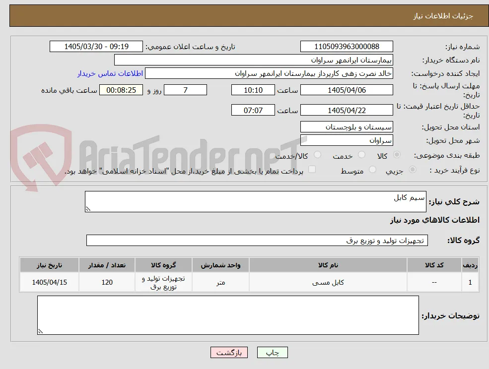 سیم کابل 