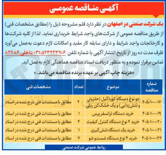 خرید یک دستگاه تنش گیری