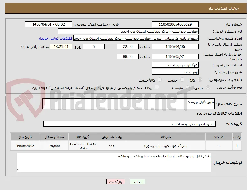 طبق فایل پیوست