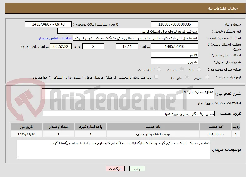 مقاوم سازی پایه ها 