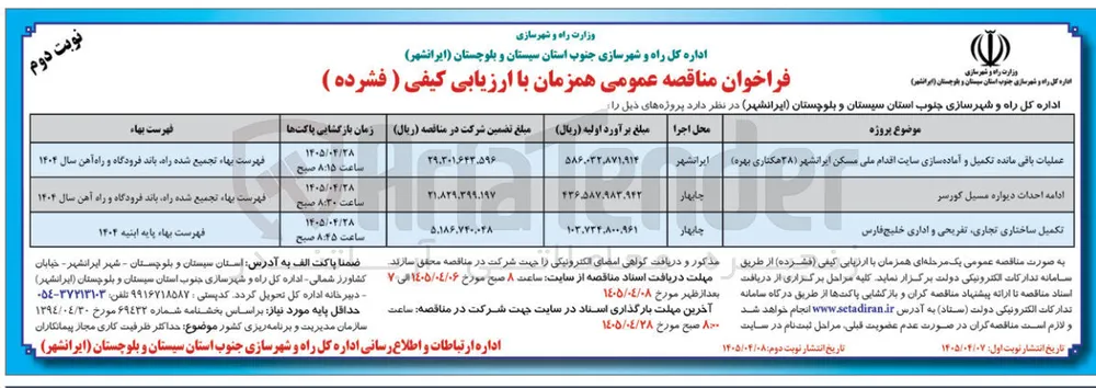 ادامه احداث دیواره مسیل کورسر
