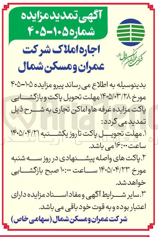 اجاره املاک
