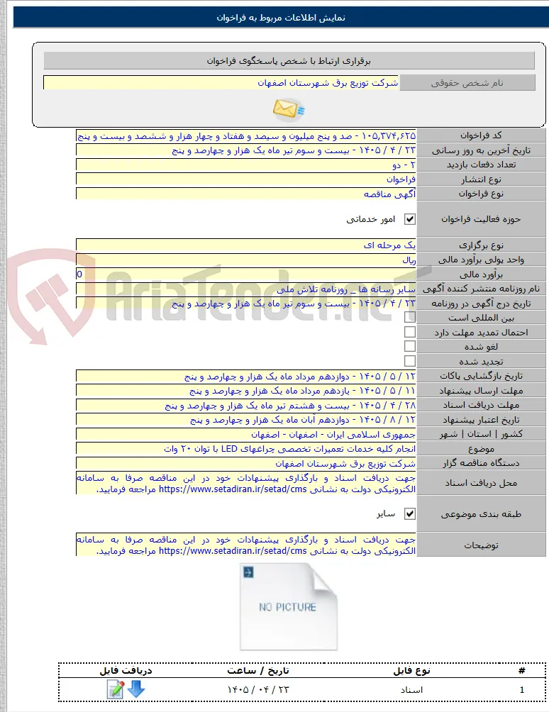انجام کلیه خدمات تعمیرات تخصصی چراغهای LED با توان ۲۰ وات