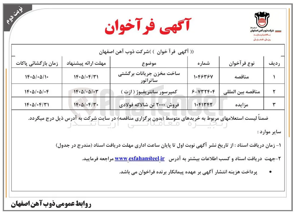 ساخت مخزن جریانات برگشتی ساتراتور 