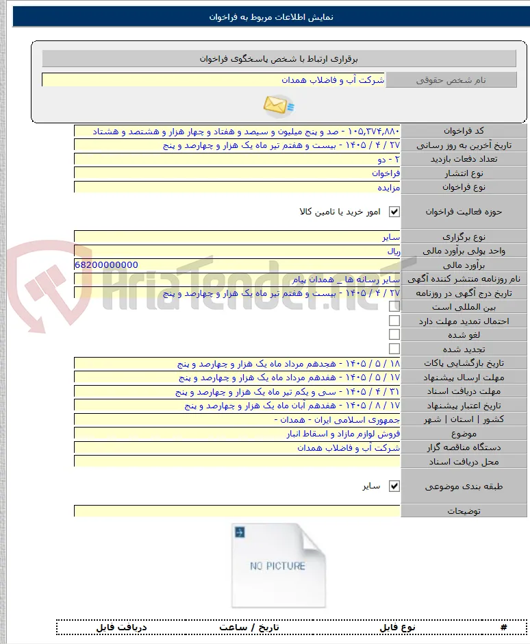 فروش لوازم مازاد و اسقاط انبار