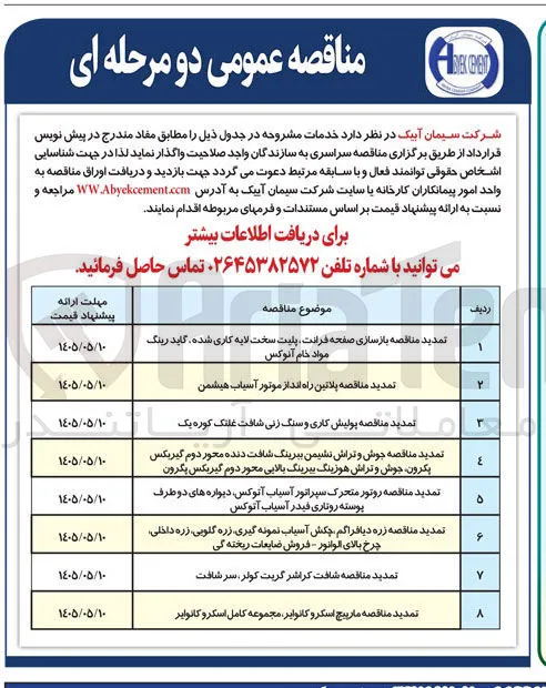 مارپیچ اسکرو کانوایر، مجموعه کامل اسکرو کانوایر 