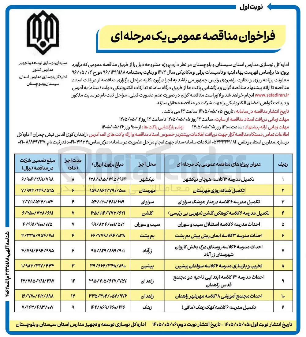 تکمیل شبانه روزی مهرستان    
