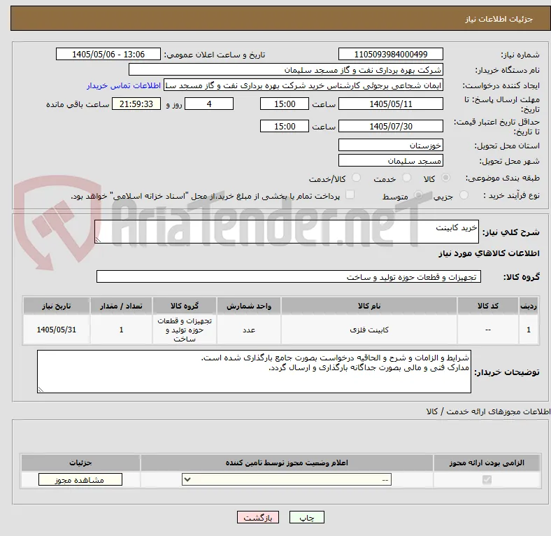 خرید کابینت
