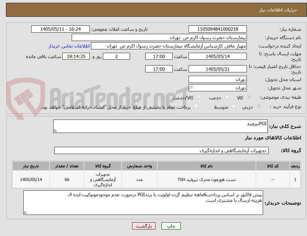 PGIتیرویید