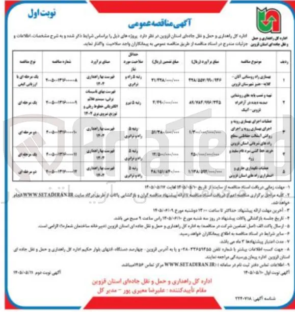 خرید خط کشی سرد سفید و زرد