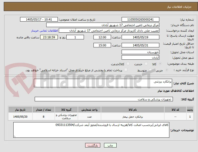 برانکارد برزنتی