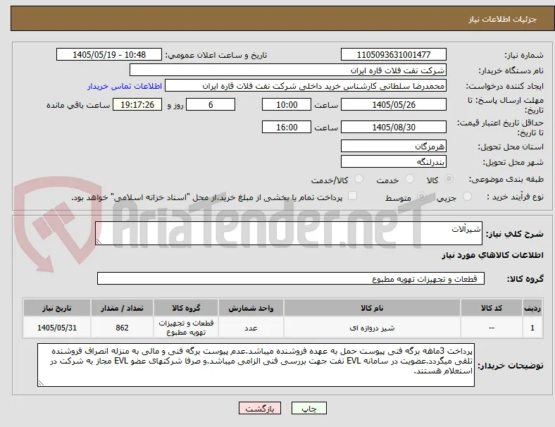 شیرآلات