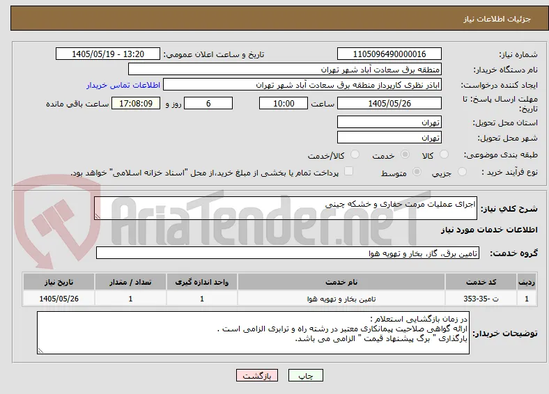 اجرای عملیات مرمت حفاری و خشکه چینی