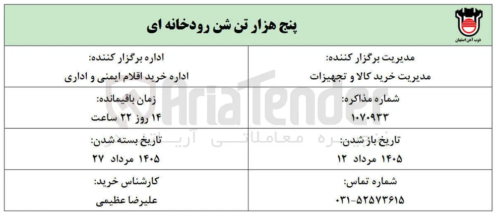 خرید پنج هزار تن شن رودخانه ای