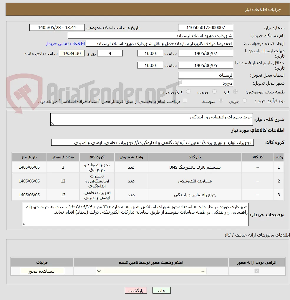 خرید تجهیزات راهنمایی و رانندگی